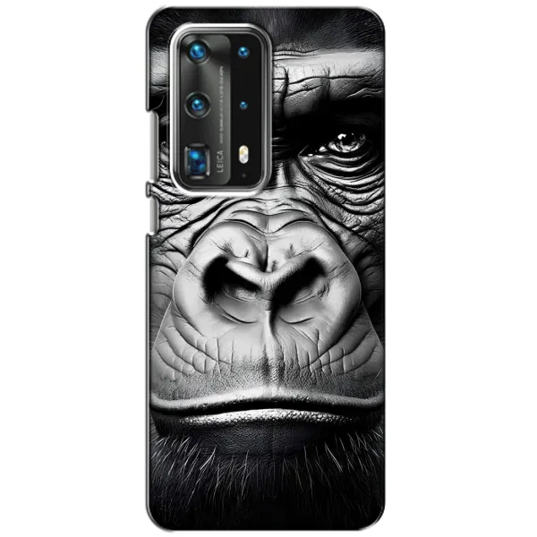 Чехол с рисунком «Черная обезьяна» для Huawei P40 Чехол с рисунком «Черная обезьяна» для Huawei P40