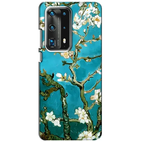 Чехол с рисунком «Цветение Сакуры» для Huawei P40 Чехол с рисунком «Цветение Сакуры» для Huawei P40