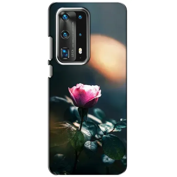 Чехол с рисунком «Цветок ночной» для Huawei P40 Чехол с рисунком «Цветок ночной» для Huawei P40