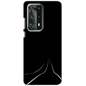 Чохол з картинками на чорному фоні для Huawei P40 (Дорога)