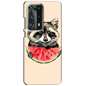 Силіконовий Чохол з Энотами на Huawei P40 (Єнот)