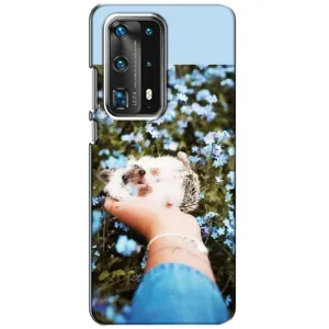 Чохли з зображенням різних тварин на Huawei P40 (Їжачок в руці)