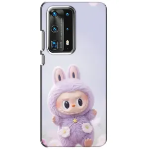 Чохол з принтом Лабубу для Huawei P40 (Фіолетовий Лабубу)