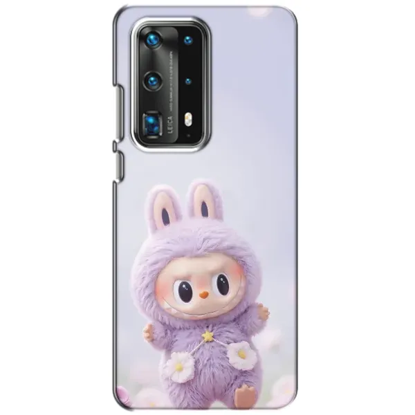 Чехол с рисунком «Фиолетовый Лабубу» для Huawei P40