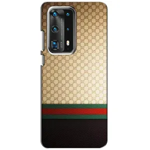 Чехлы Бренд GUCCI для Huawei P40 (Фон Гуччи)