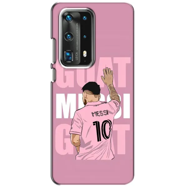 Чехол с рисунком «GOAT MESSI» для Huawei P40 Чехол с рисунком «GOAT MESSI» для Huawei P40
