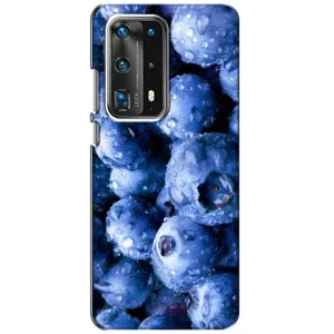 Чехол с изображением вкусной еды для Huawei P40 (Голубика)