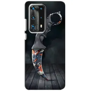 Чехол с рисунком «Кинжал КС ГО» для Huawei P40