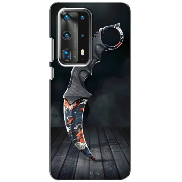 Чехол с рисунком «Кинжал КС ГО» для Huawei P40 Чехол с рисунком «Кинжал КС ГО» для Huawei P40