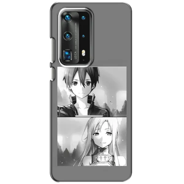 Чехол с рисунком «Кирито-Асуна» для Huawei P40 Чехол с рисунком «Кирито-Асуна» для Huawei P40