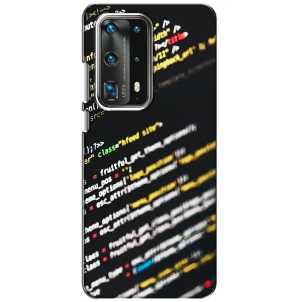Чохол з малюнком «Код» для Huawei P40