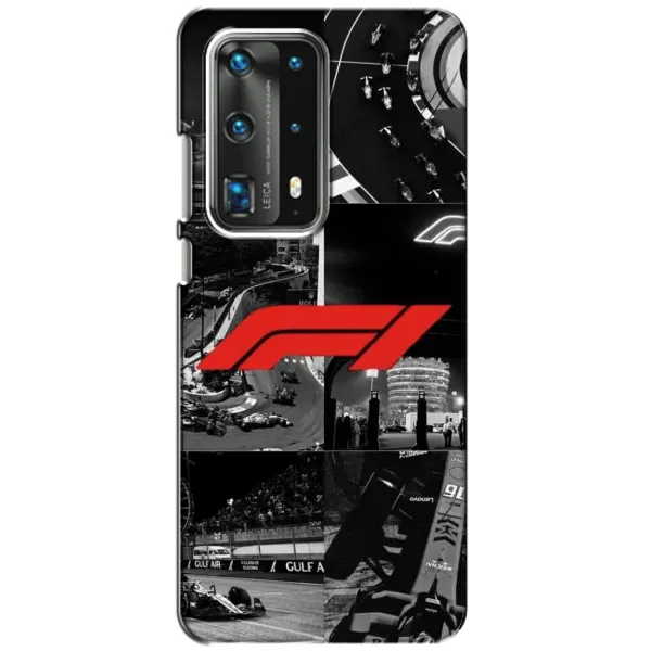 Чехол с рисунком «Коллаж Формула 1» для Huawei P40 Чехол с рисунком «Коллаж Формула 1» для Huawei P40