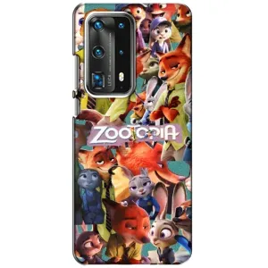 Силіконовий чохол з принтом Зоотрополіс для Huawei P40 (Колаж героїв)