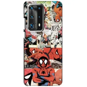 Чехол Супергерой Человека Паука на Huawei P40 (Комикс Паука)