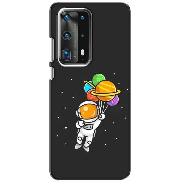 Чехол с рисунком «Космонавт с шариками» для Huawei P40 Чехол с рисунком «Космонавт с шариками» для Huawei P40