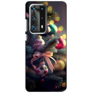 Чехлы на Новый Год Huawei P40 (Красивая елочка)