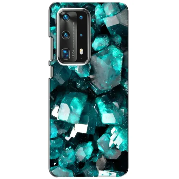 Чехол с рисунком «Кристалы» для Huawei P40