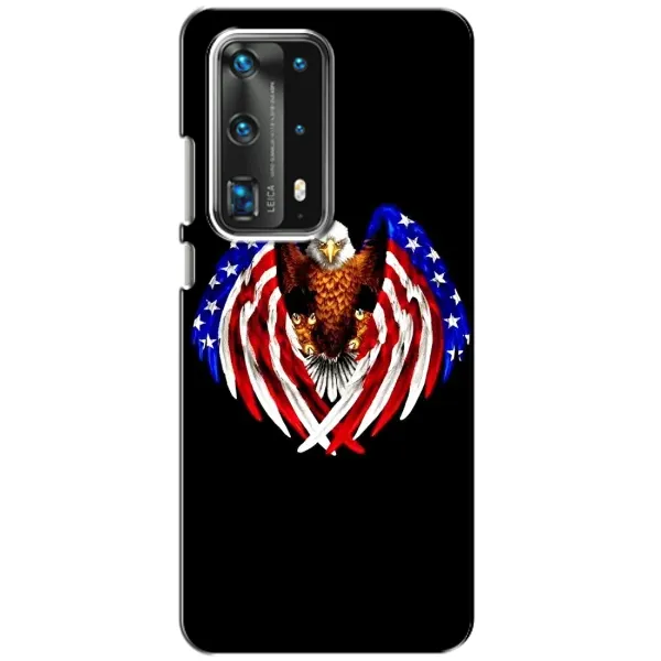 Чехол с рисунком «Крылья США» для Huawei P40