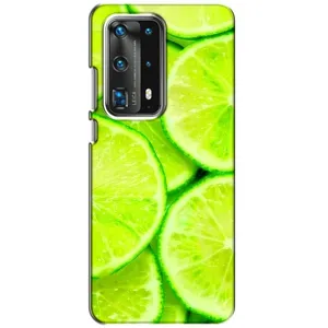 Чехол с изображением вкусной еды для Huawei P40 (Лайм)