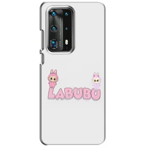Чохол з принтом Лабубу для Huawei P40 (Логотип Лабубу)