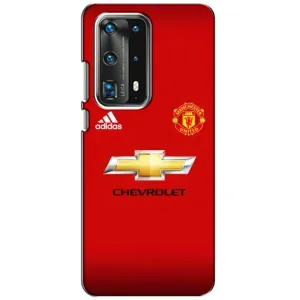 Силиконовые Чехлы принт Футбол на Huawei P40 (Man United)