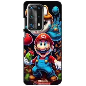 Чехол с рисунком «Марио» для Huawei P40
