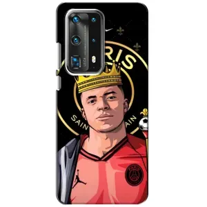 Чохол (TPU) з Футболістом на Huawei P40 (Mbappe King)