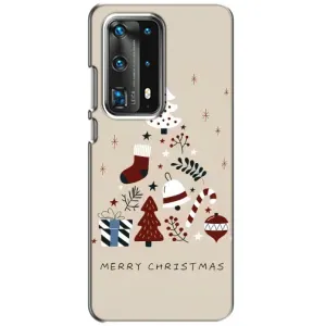 Чехол Санта Клаус для Huawei P40 (Merry Christmas)