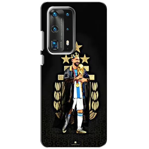 Чехол с рисунком «Месси король» для Huawei P40