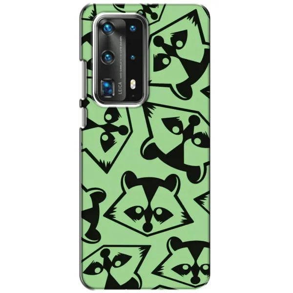 Чехол с рисунком «Мордочки Енота» для Huawei P40 Чехол с рисунком «Мордочки Енота» для Huawei P40