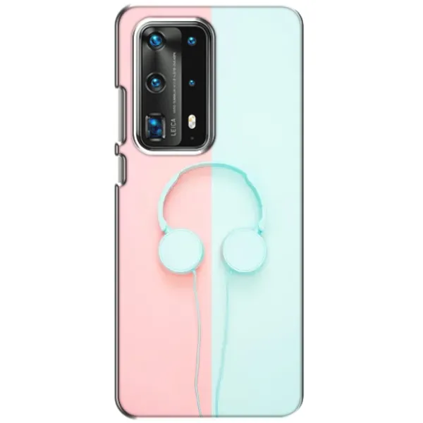 Чехол с рисунком «Наушники» для Huawei P40 Чехол с рисунком «Наушники» для Huawei P40