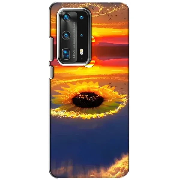 Чехол с рисунком «Небо подсолнух» для Huawei P40 Чехол с рисунком «Небо подсолнух» для Huawei P40