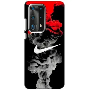 Силиконовый Чехол на Huawei P40 с картинкой Nike (Nike дым)