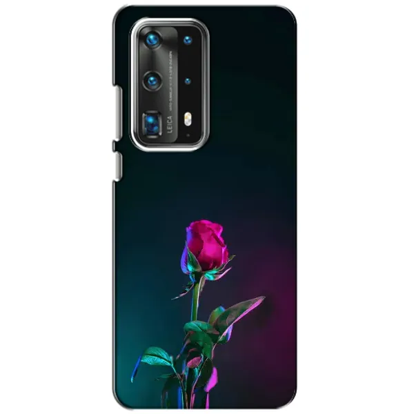 Чехол с рисунком «Ночная роза» для Huawei P40 Чехол с рисунком «Ночная роза» для Huawei P40
