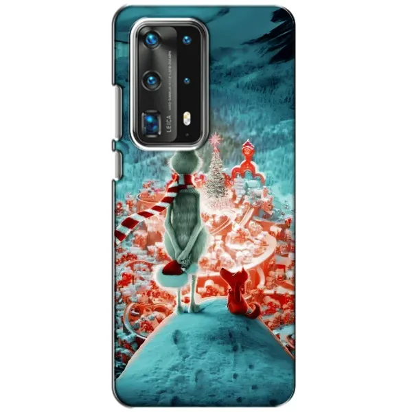 Чехол с рисунком «Новогодний Гринч» для Huawei P40 Чехол с рисунком «Новогодний Гринч» для Huawei P40