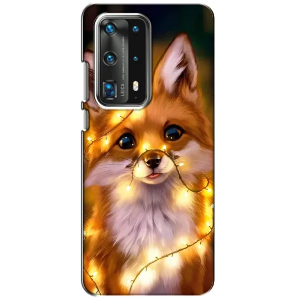 Чехол с рисунком «Новогодний лисенок» для Huawei P40 Чехол с рисунком «Новогодний лисенок» для Huawei P40