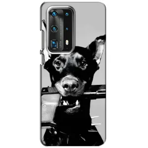 Чохол ДОБЕРМАН для Huawei P40 (Небезпечний доберман)