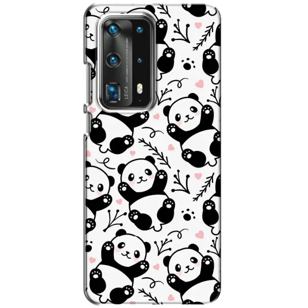 Чехол с рисунком «Пандочки» для Huawei P40 Чехол с рисунком «Пандочки» для Huawei P40