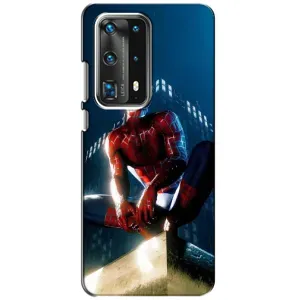 Чехол Супергерой Человека Паука на Huawei P40 (Паук на доме)