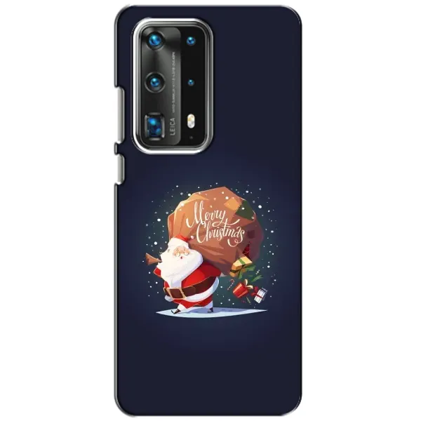 Чехол с рисунком «Подарки от Санты» для Huawei P40