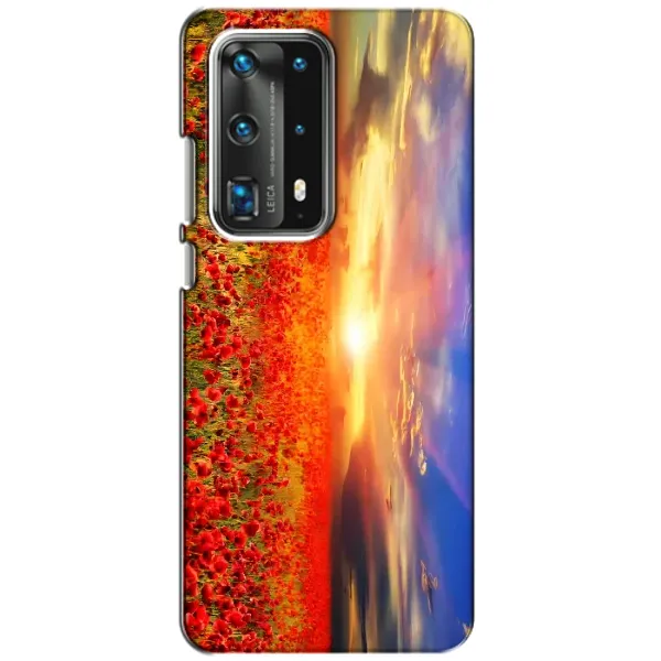 Чехол с рисунком «Поле тюльпанов» для Huawei P40 Чехол с рисунком «Поле тюльпанов» для Huawei P40