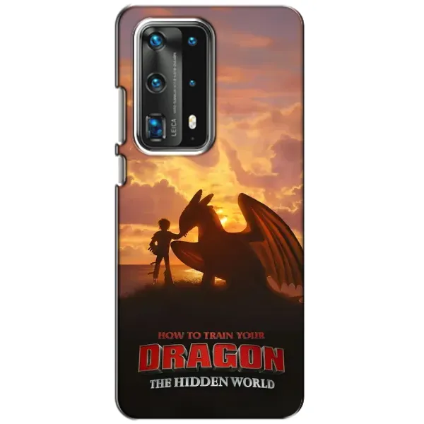 Чехол с рисунком «Постер Беззубика» для Huawei P40 Чехол с рисунком «Постер Беззубика» для Huawei P40
