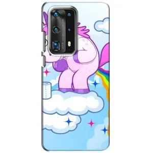 Чохол Unicorn на Huawei P40 (Веселка Єдиноріга)