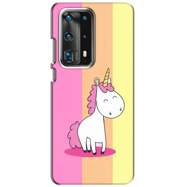 Чехол с рисунком «Радужный Единорог» для Huawei P40 Чехол с рисунком «Радужный Единорог» для Huawei P40