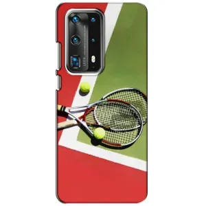 Чехлы с принтом Спортивная тематика для Huawei P40 (Ракетки теннис)