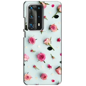 Чохли з принтом Троянд для Huawei P40 (Різні квіти)