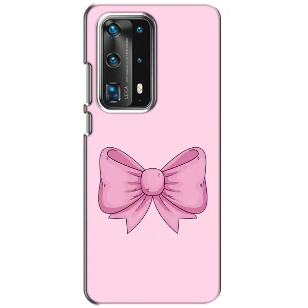 Чехол с рисунком «Розовый бантик» для Huawei P40 Чехол с рисунком «Розовый бантик» для Huawei P40