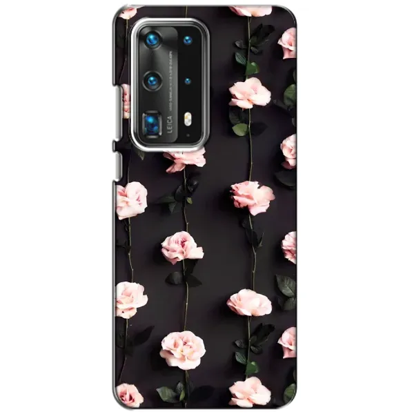 Чехол с рисунком «Розы» для Huawei P40 Чехол с рисунком «Розы» для Huawei P40