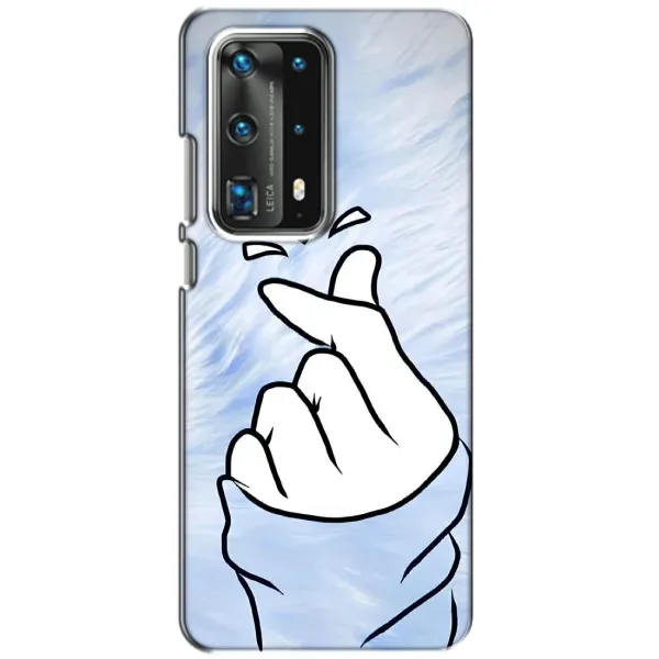 Чехол с рисунком «Сердечка знак» для Huawei P40 Чехол с рисунком «Сердечка знак» для Huawei P40