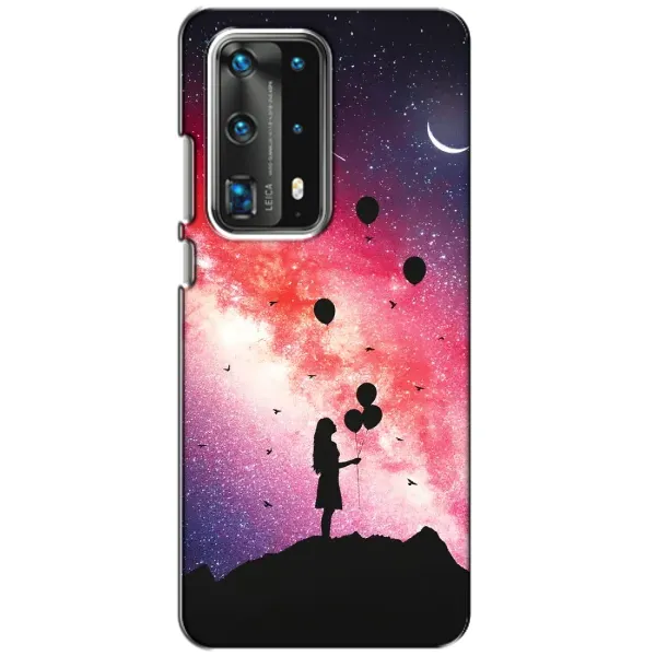 Чехол с рисунком «Шарики в небе» для Huawei P40 Чехол с рисунком «Шарики в небе» для Huawei P40